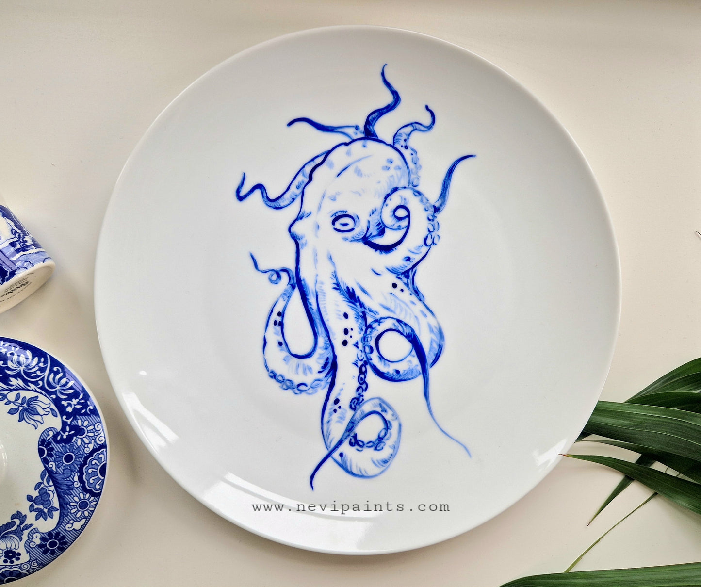 HANDPAINTED Plate