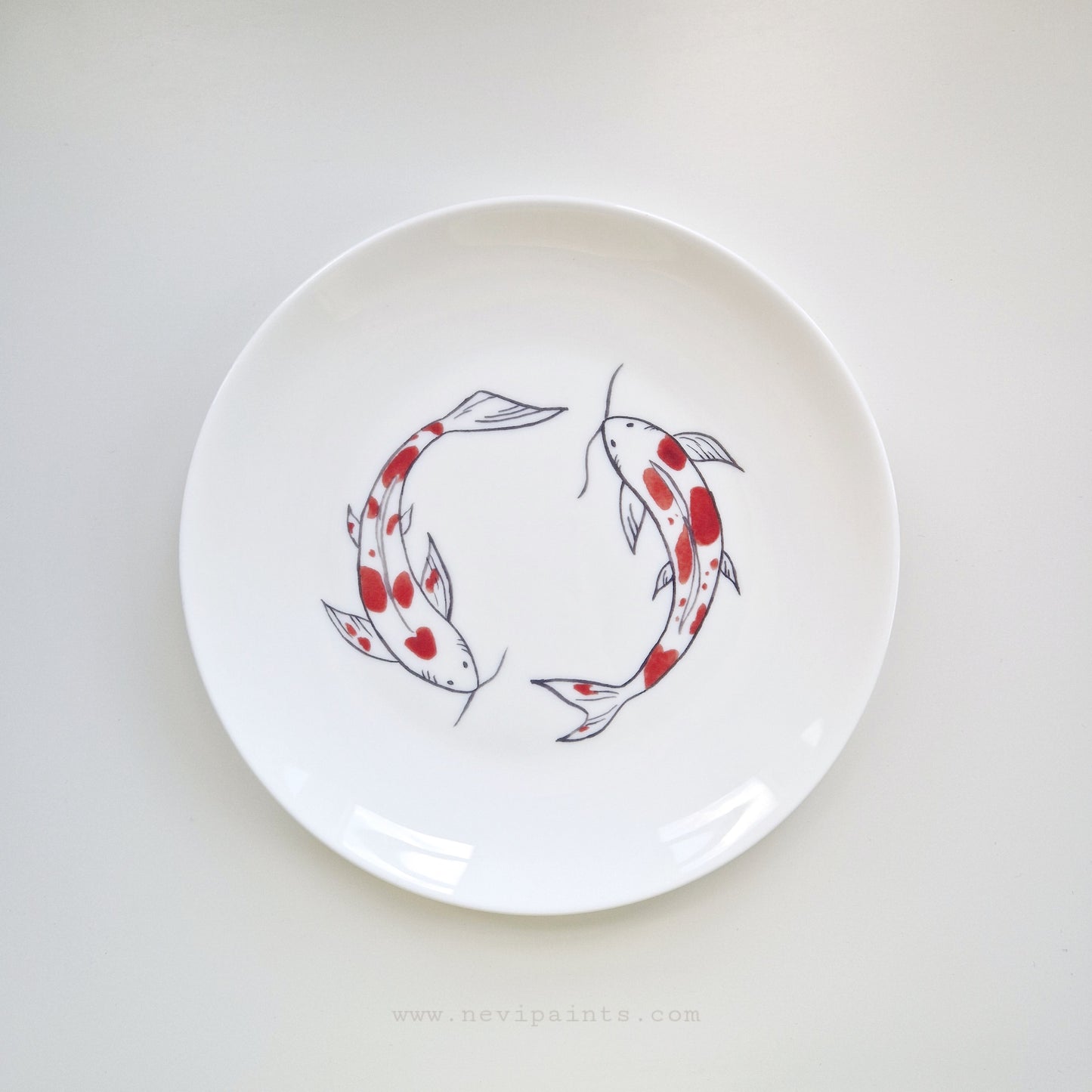 Koi Fish Side Plate