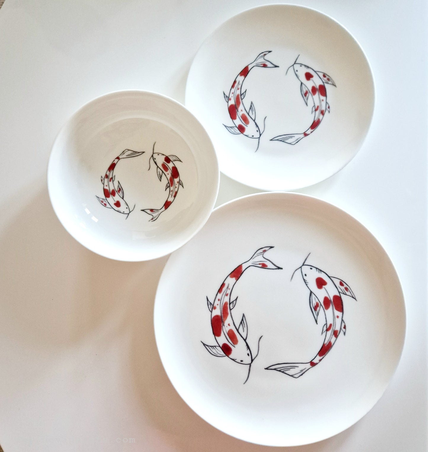 Koi Fish Set of 6