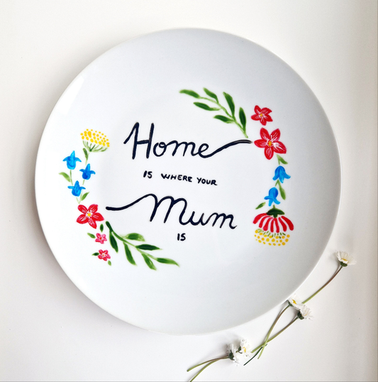 "Mother" HANDPAINTED Plate