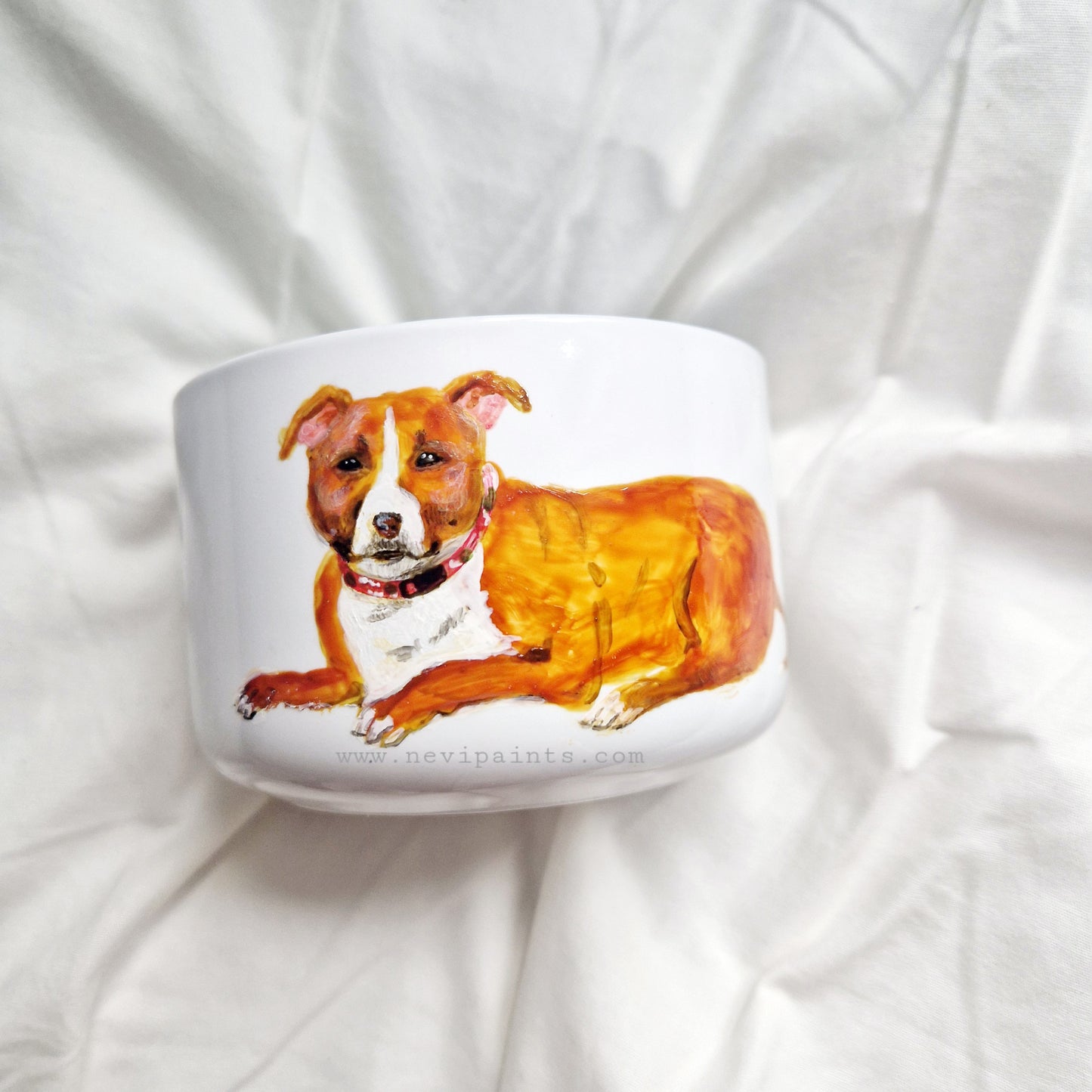 CUSTOM Handpainted snack bowl