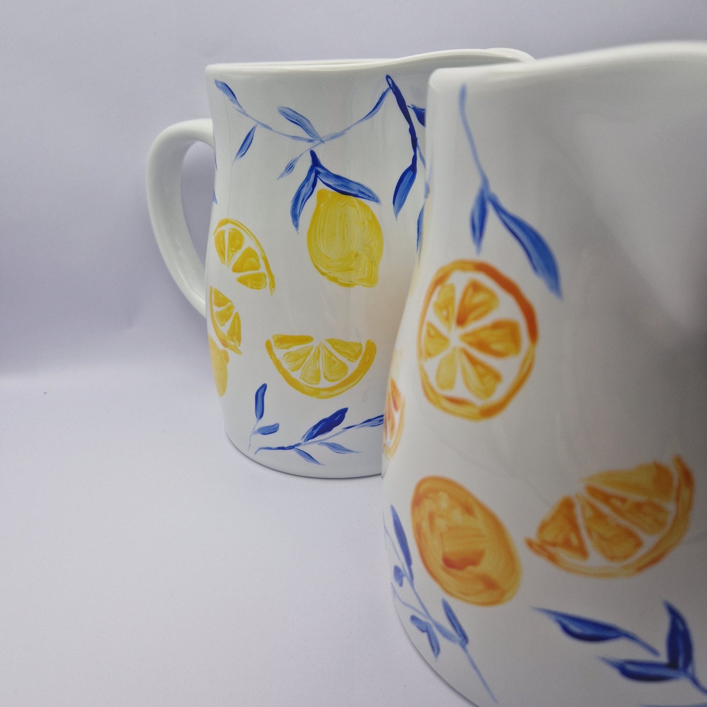 HANDPAINTED Oranges Jug