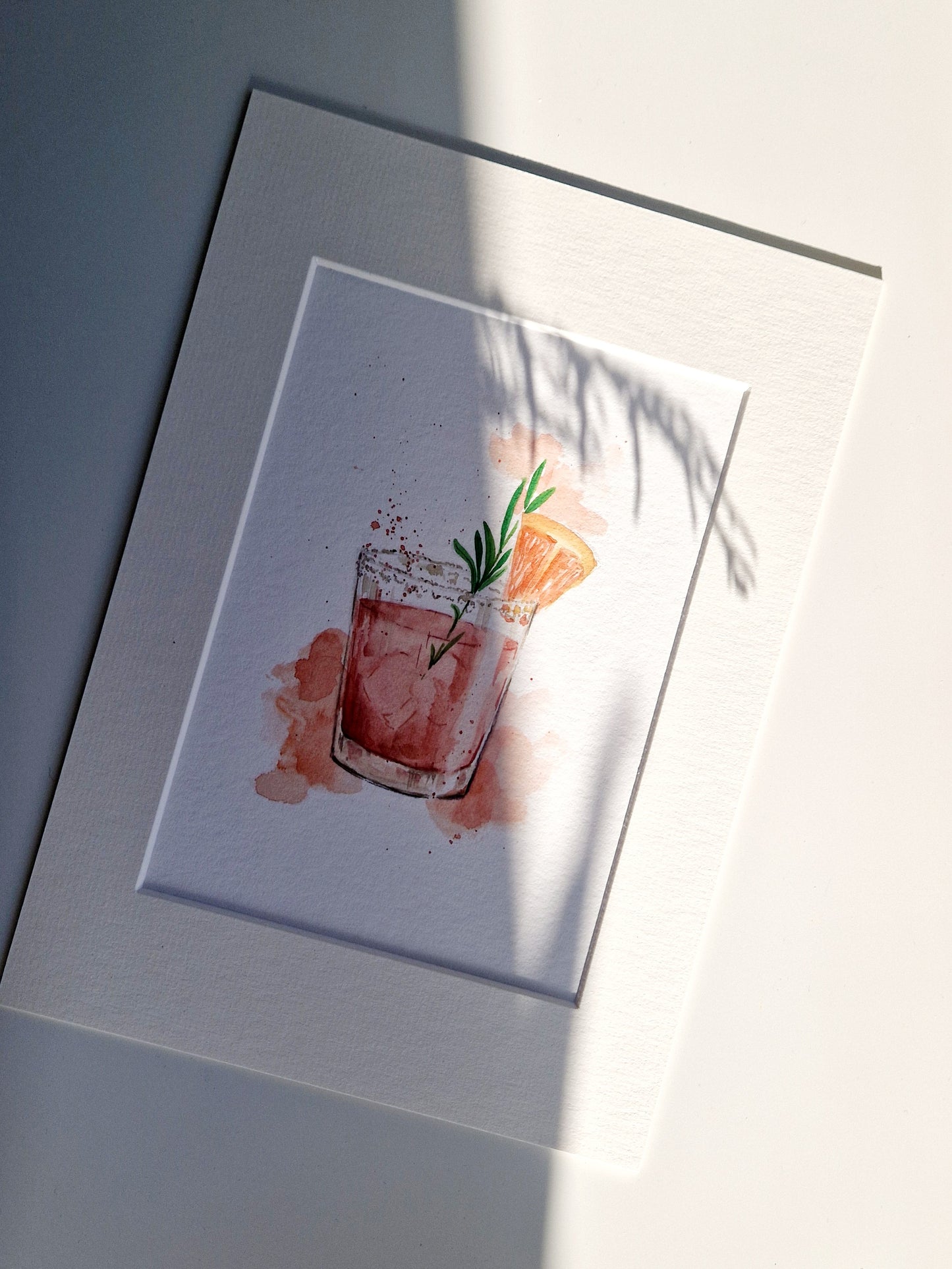 Paloma Cocktail Print