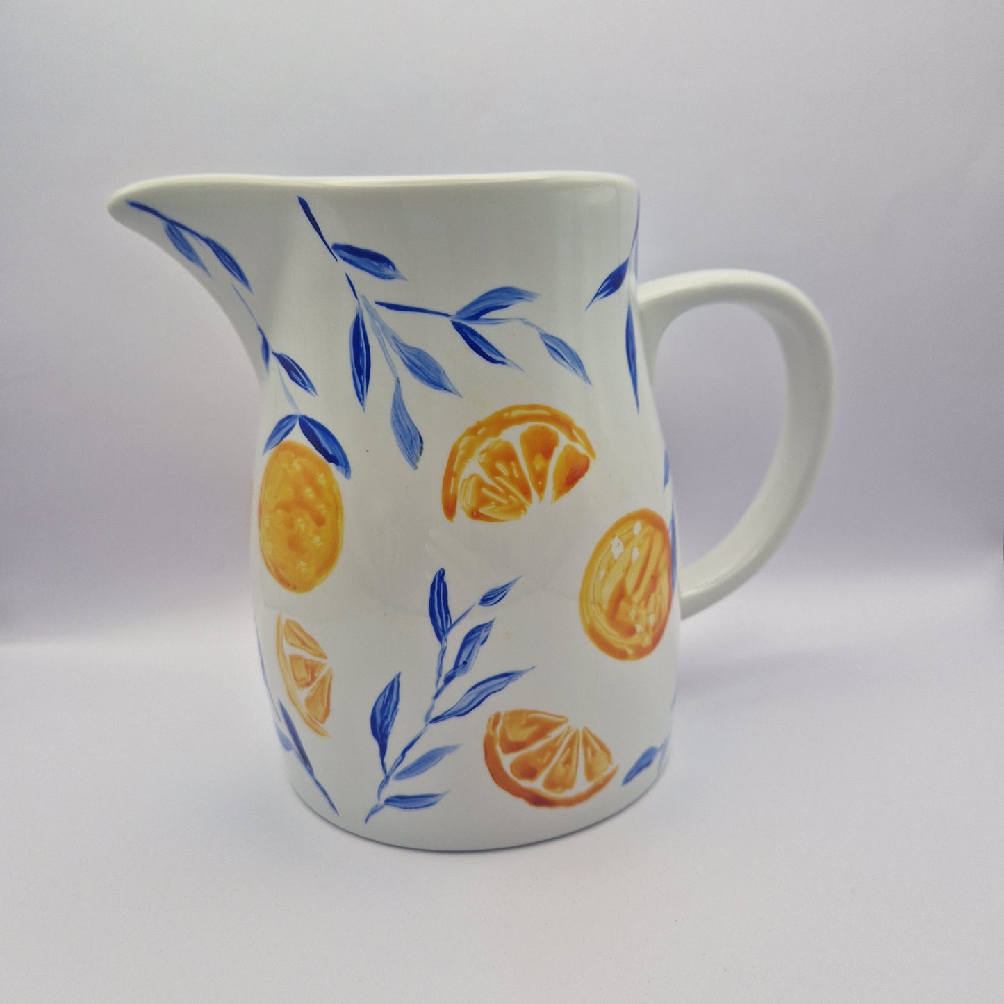 HANDPAINTED Oranges Jug