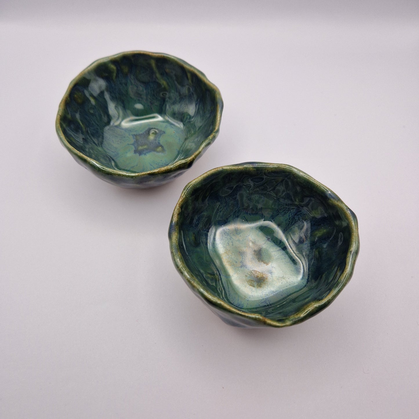 Pinching Bawls in Aquamarine Glaze