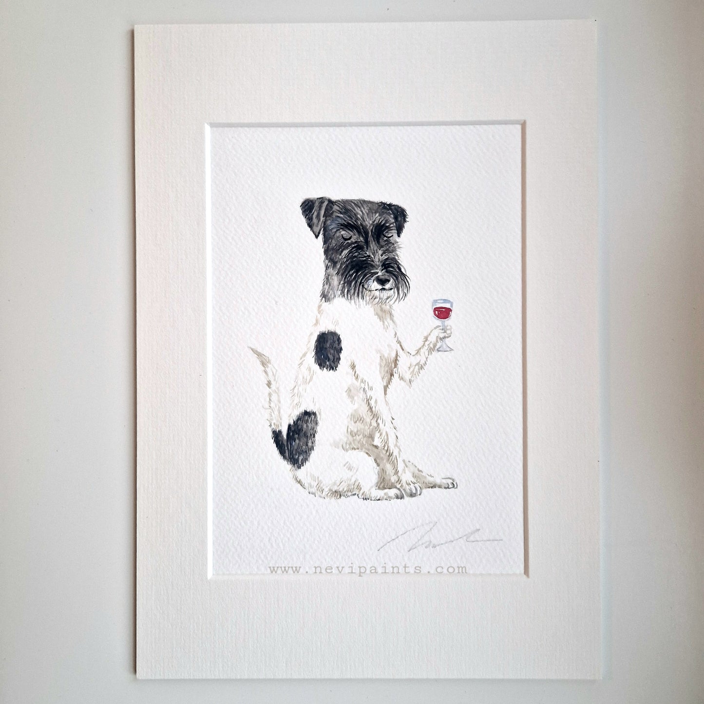 CUSTOM Pet and Drink Painting